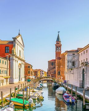 Chioggia town in Venetian Lagoon by Stefano Orazzini