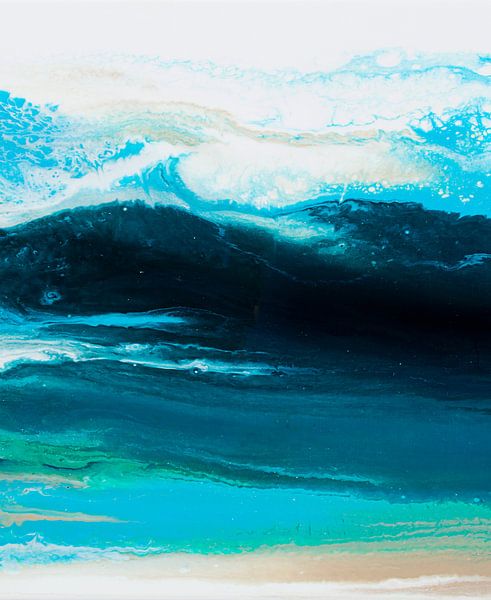 Vague sarcelle 3 par Alyson Storms