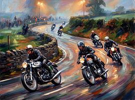 Norton führt den TT-Sturm an von Jan Keteleer