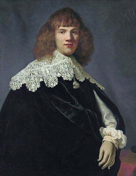 Portrait of a Young Gentleman, Rembrandt by Rembrandt van Rijn