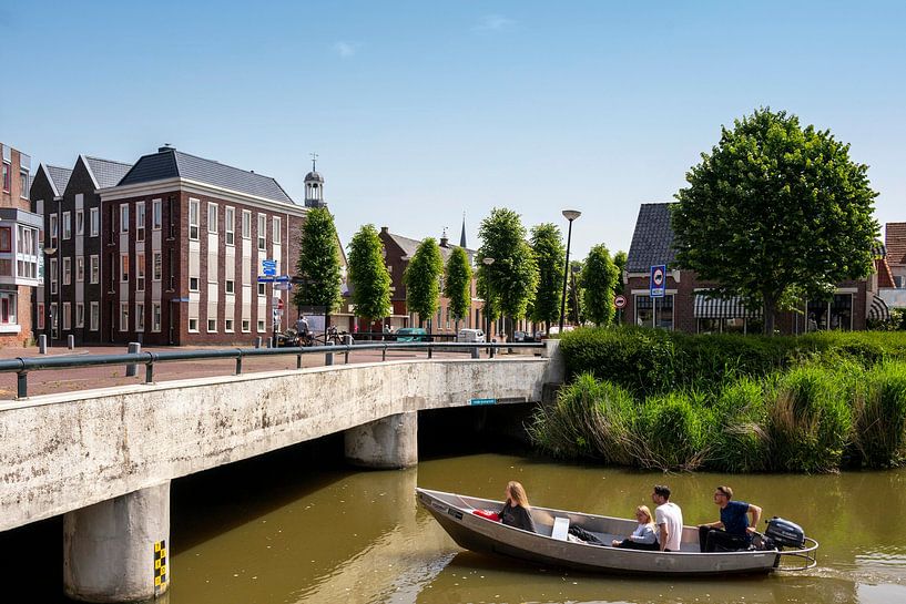 Westerpoortsdam und Academiestraat Franeker von Studio Bosgra