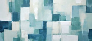 Tranquil Geometric Harmony van ARTEO Schilderijen
