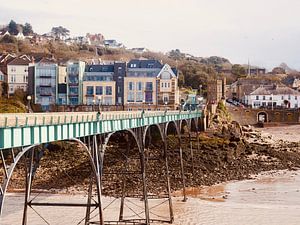 Clevedon, vom Pier aus gesehen