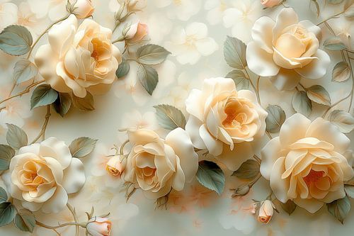 Bloemen design versiering