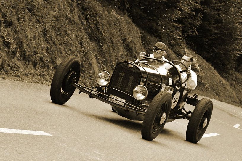 Ford Model A Boattail Racer  Sepia-Foto Eggberg Klassik 2019 von Ingo Laue