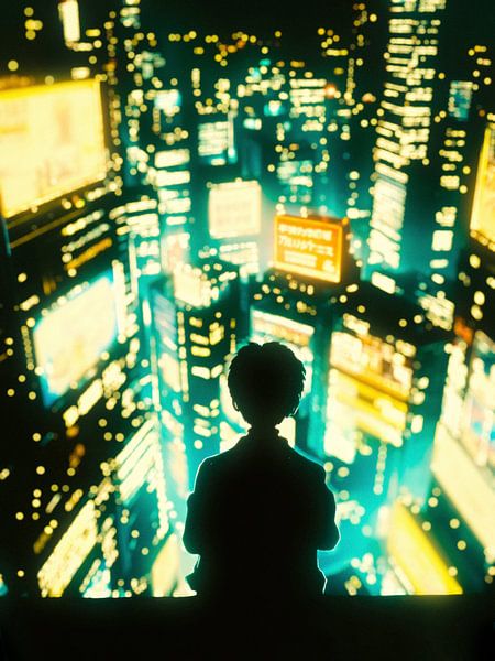 Overlooking Tokyo by Taudalpoi 