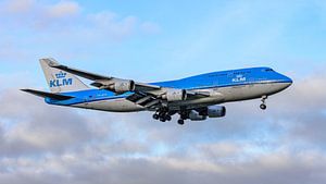Landung der KLM Boeing 747-400M City of Orlando.