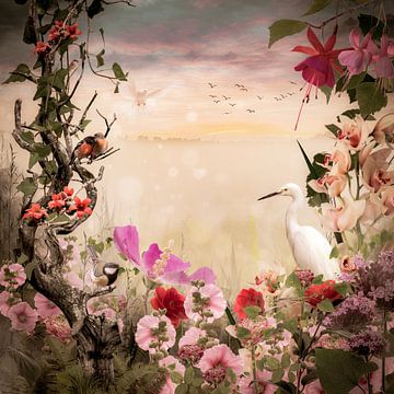 Birds in paradise by Klaartje Majoor