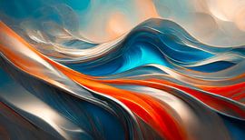 Kunstkleuren met patroon