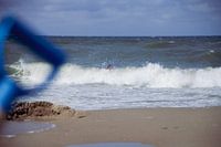Spelen in de zee