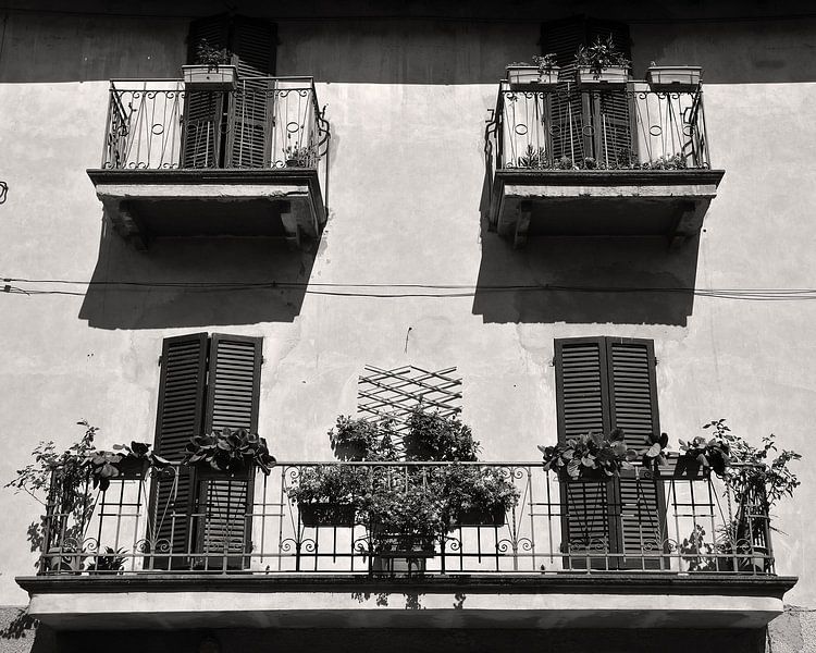 Italië balkon van Frank de Ridder