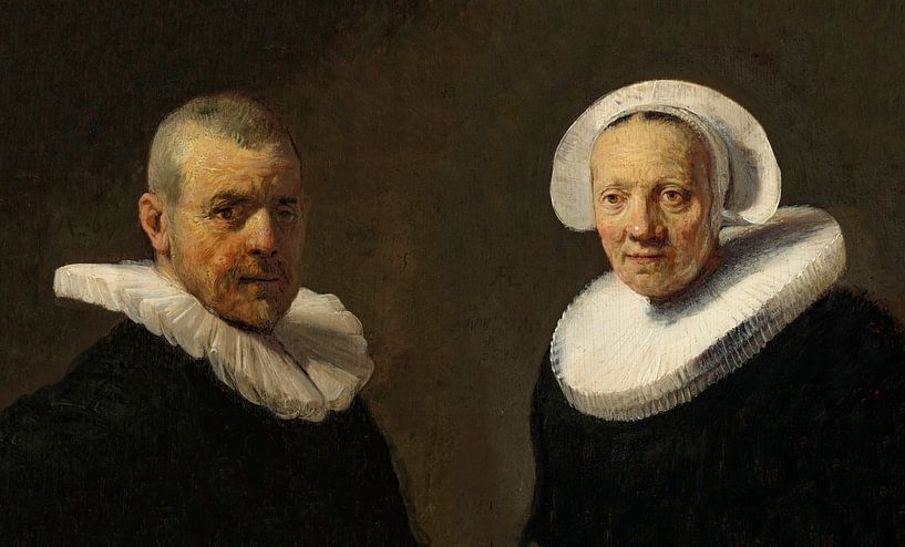 Jan Willemsz. van der Pluym and Jaapgen Carels, Rembrandt by Rembrandt van Rijn