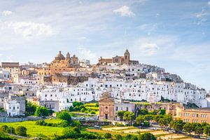 Ostuni, die weiße Stadt, Apulien, Italien
