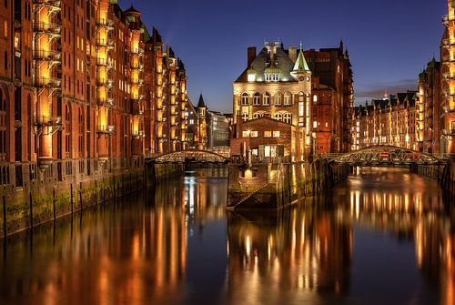 Waterburcht in Hamburg