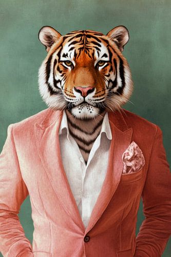 Elegantie ontmoet wilde dieren