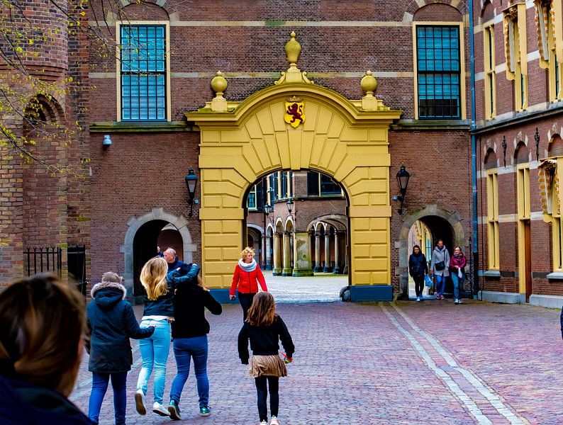 Playing Children Binnenhof by Truckpowerr