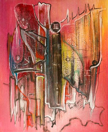 Gesichter, Zahlen und Farben