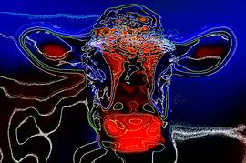 Neon Cow van De Rover