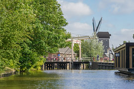 Morspoort Bridge and De Put Windmill by Dirk van Egmond