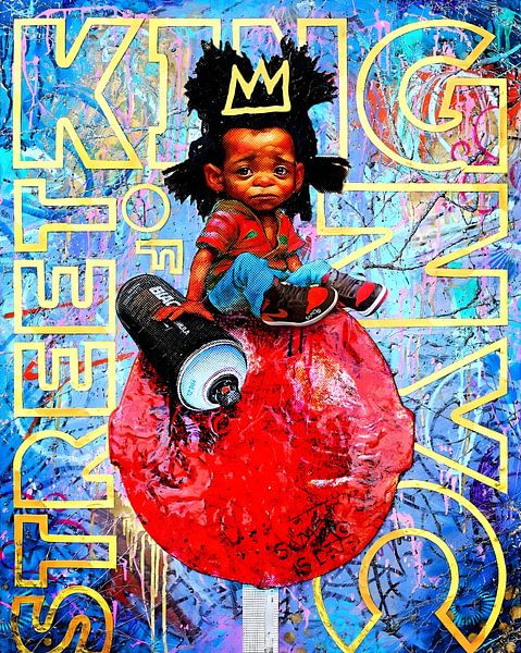POP ART - De koning van de straat van Gapran Art