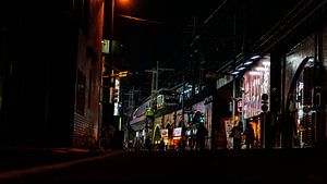 Japan in de nacht van Maikel van Maanen