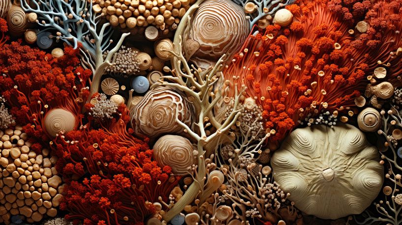 Coral Fantasy by Preet Lambon