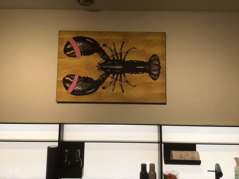 Lobster Gold par KunstKartel