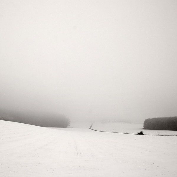 Foggy Snowscape von Lena Weisbek