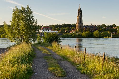 Zicht op de Cuneratoren in Rhenen