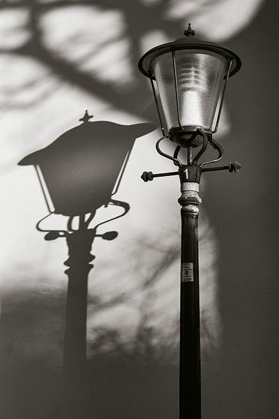 Lantern with shade, Zandvoort by André Bouterse