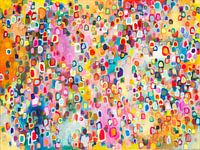 Amethyst - colourful abstract painting