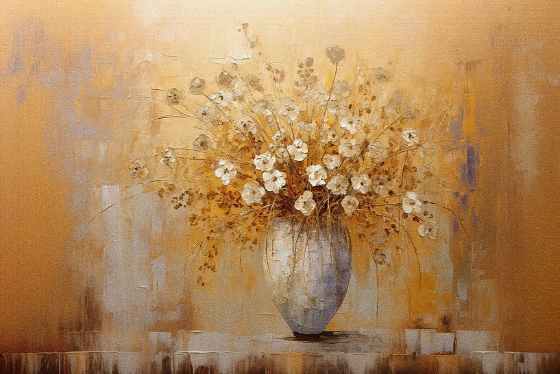 Goldene Blumen von Whale & Sons