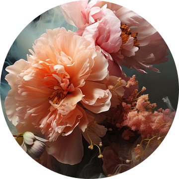 Kleurrijke explosie van bloemen van Carla Van Iersel