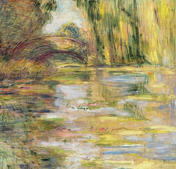 Claude Monet,Waterlelie vijver, De Brug