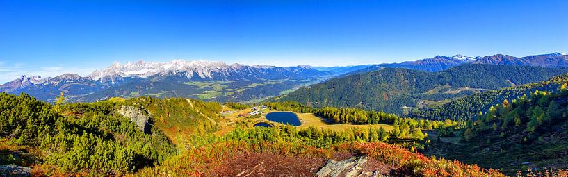 Autumn panorama on the Reiteralm by Christa Kramer
