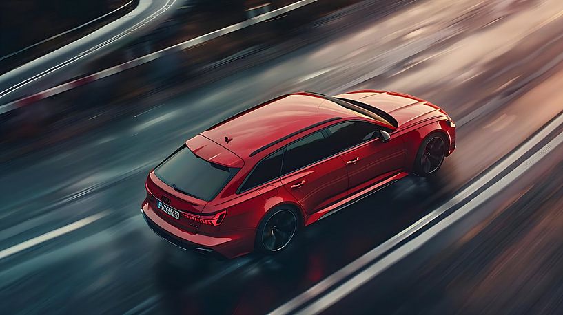 Audi RS6 van PixelPrestige