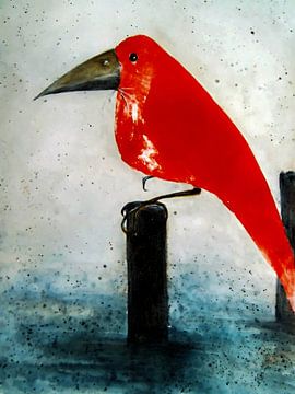 De Rode Vogel van Christine Nöhmeier