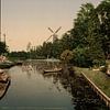 Rijnsburgerburg, Leiden van Vintage Afbeeldingen