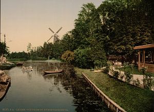 Rijnsburgerburg, Leiden sur Vintage Afbeeldingen