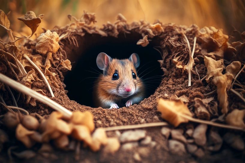 The incredible story of the desert mouse by Vlindertuin-Art