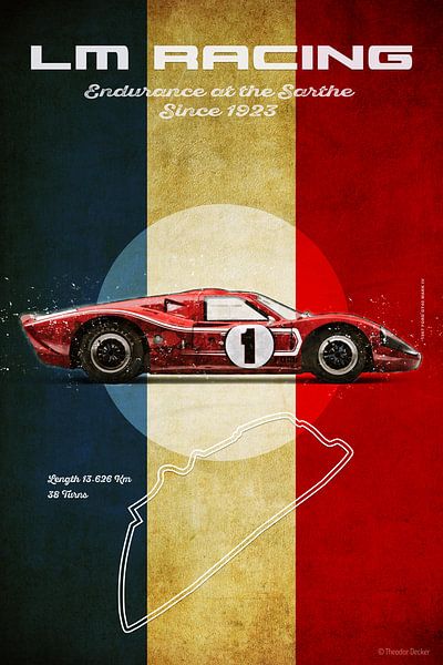LM Racing Ford GT40 van Theodor Decker