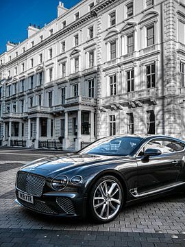 Mooie Bentley in Londen van Matthijs Noordeloos