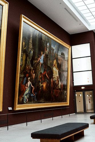 Kunststuk in het Louvre | Parijs | Frankrijk Reisfotografie