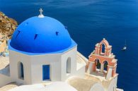 Cyclades architecture in Oia, Santorini, Greece by Henk Meijer Photography thumbnail