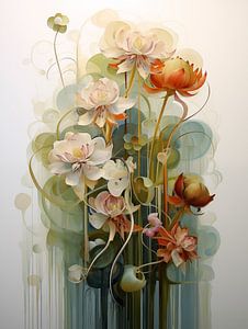 Blumen surrealistisch