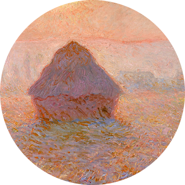 Claude Monet. Hooiberg (Zon in de mist) 
