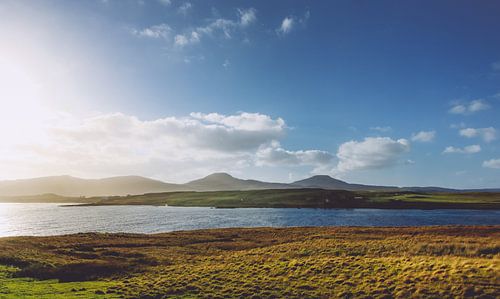 Eenzaam panorama - De Highlands, de Schotse hooglanden, zijn beroemd om hun
