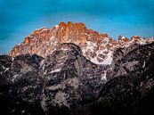 Mount Civetta glowing during sunset! by Madan Raj Rajagopal thumbnail