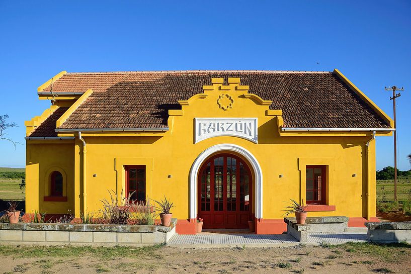 Pueblo Garzón Train Station by Frank's Awesome Travels