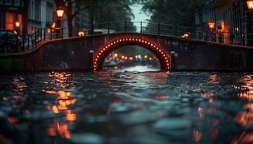 Amsterdam-Kanal von TheXclusive Art